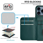 Rhombic Texture Card Bag RFID Phone Case with Long Lanyard, For iPhone 17 Pro Max, For iPhone 17 Pro, For iPhone 17, For iPhone Air, For iPhone 16 Pro Max, For iPhone 16 Pro, For iPhone 16 Plus, For iPhone 16