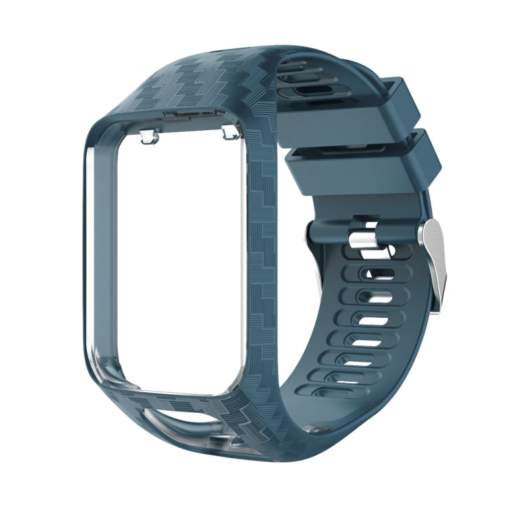 For Tomtom 2 / 3 Radium Carving Texture Replacement Strap Watchband