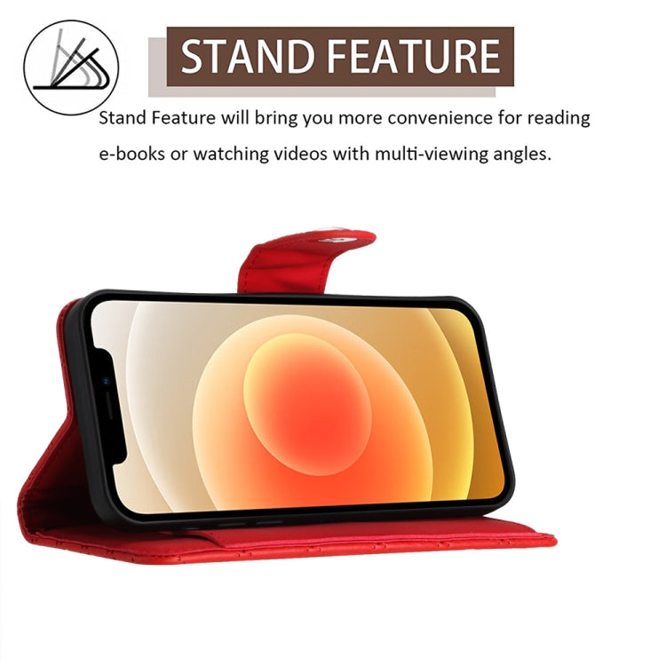 Rhombic Texture Flip Leather Phone Case with Lanyard, For iPhone 11, For iPhone 11 Pro, For iPhone XS / X, For iPhone XR, For iPhone XS Max, For iPhone 8 Plus / 7 Plus / 6s Plus