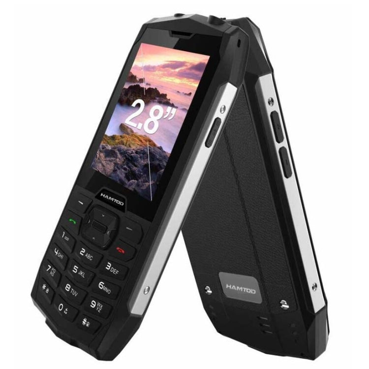 HAMTOD H3 Rugged Phone, 2.8 inch T107 ARM CortexTM A7 Quad-core 1.0GHz, Network: 4G, VoLTE, BT, SOS, EU Version