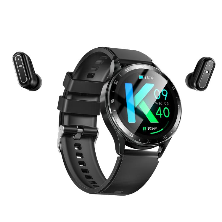 X10 Kopfhörer-Smartwatch mit 1,39 Zoll großem, wasserdichtem Armband, unterstützt Bluetooth-Anrufe, NFC und Herzfrequenzmessung