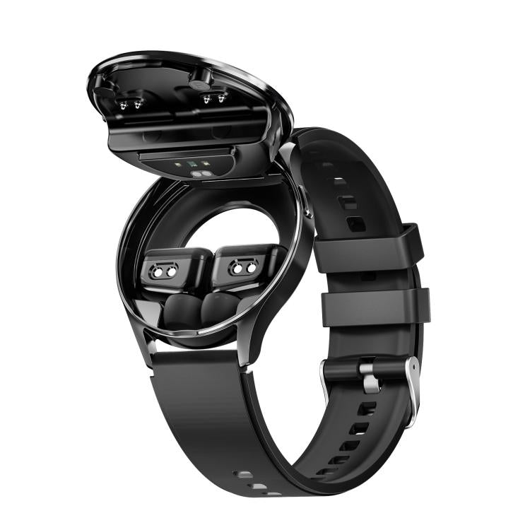 X10 Kopfhörer-Smartwatch mit 1,39 Zoll großem, wasserdichtem Armband, unterstützt Bluetooth-Anrufe, NFC und Herzfrequenzmessung