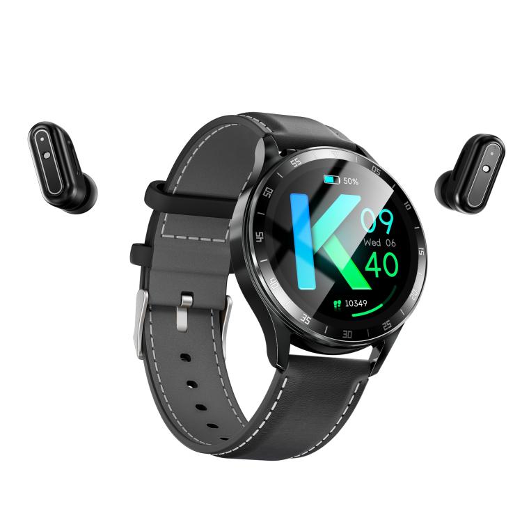 X10 Kopfhörer-Smartwatch mit 1,39 Zoll großem, wasserdichtem Armband, unterstützt Bluetooth-Anrufe, NFC und Herzfrequenzmessung