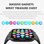 DM05 1,83 Zoll BT5.2 Smartwatch, unterstützt Schlafüberwachung / Herzfrequenzmessung / Blutsauerstoffmessung / Temperaturmessung / Blutzuckermessung / Blutdruckmessung