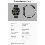 QX10 1.43 inch BT5.2 Smart Sport Watch, Support Sleep / Heart Rate / Blood Oxygen / Blood Pressure Health Monitor