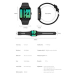 QS13 1.83 inch BT5.2 Smart Sport Watch, Support Bluetooth Call / Sleep / Blood Sugar / Blood Oxygen / Heart Rate / Blood Pressure Health Monitor