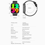 QX7 Pro 2,0 Zoll BT5.2 Smartwatch, unterstützt Bluetooth-Anrufe / Schlafüberwachung / Blutzuckermessung / Blutsauerstoffmessung / Temperaturmessung / Herzfrequenzmessung / Blutdruckmessung