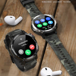 C22 1,6 Zoll Rundbildschirm Bluetooth Smartwatch, unterstützt Gesundheitsüberwachung und 24 Sportmodi