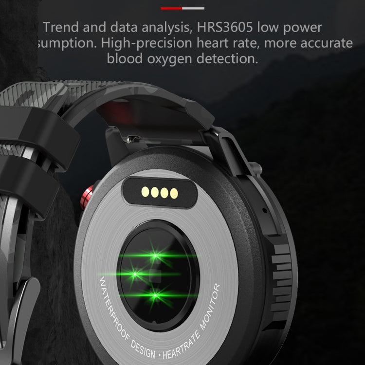 C22 1,6 Zoll Rundbildschirm Bluetooth Smartwatch, unterstützt Gesundheitsüberwachung und 24 Sportmodi