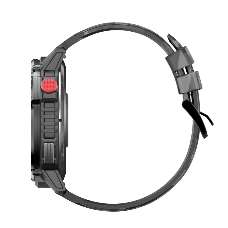 C22 1,6 Zoll Rundbildschirm Bluetooth Smartwatch, unterstützt Gesundheitsüberwachung und 24 Sportmodi