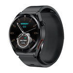 S22 Air Pump Blood Pressure Testing ECG Health Smart Watch, 1.39 inch Round Screen