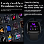 GS6 1.69 inch Runmefit  Pressure MET BT Call Smart Watch, Heart Rate / Blood Pressure / Body Temperature