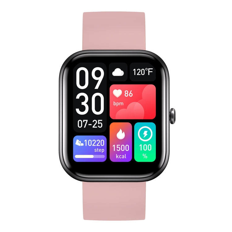 GTS5 2.0 inch Fitness Health Smart Watch, BT Call / Heart Rate / Blood Pressure / MET / Blood Glucose