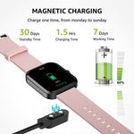 GTS5 2.0 inch Fitness Health Smart Watch, BT Call / Heart Rate / Blood Pressure / MET / Blood Glucose