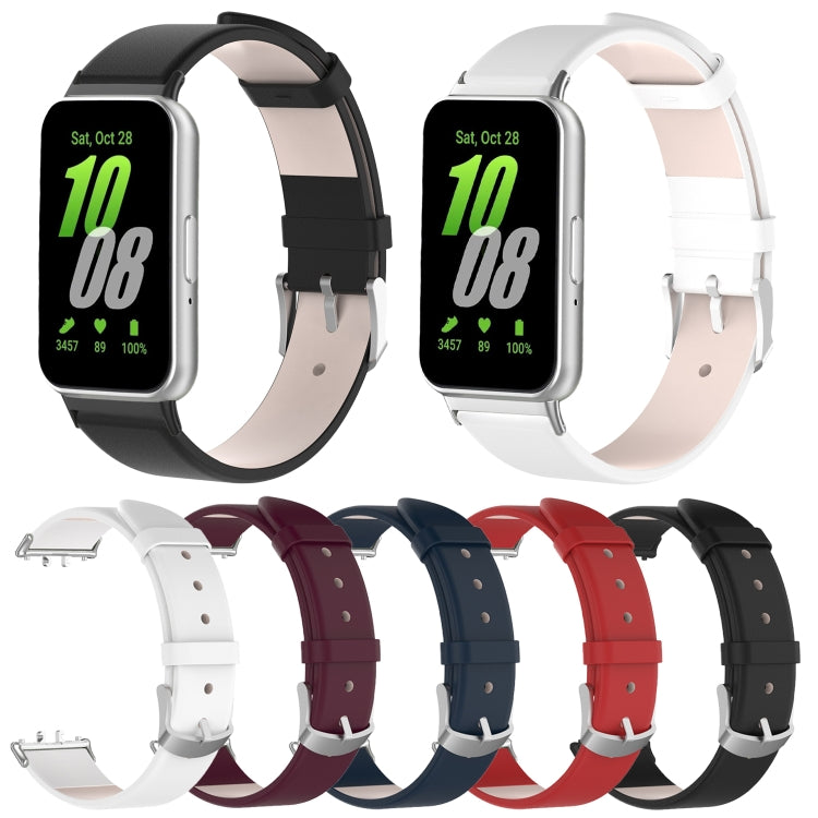 PU Leather Watch Band, For Samsung Galaxy Fit 3