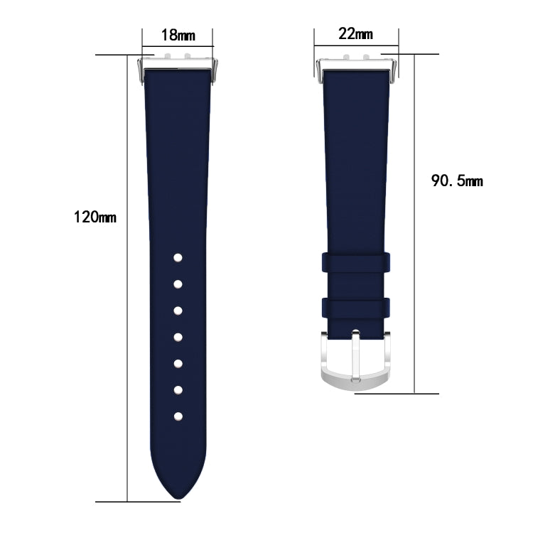 PU Leather Watch Band, For Samsung Galaxy Fit 3