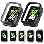 12mm Half Coverage Hollowed PC Watch Protective Case, For Samsung Galaxy Fit 3