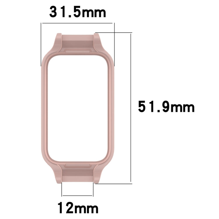 12mm Half Coverage Hollowed PC Watch Protective Case, For Samsung Galaxy Fit 3