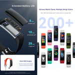 S5-4 Smart Bracelet IP68 Waterproof Heart Rate Sport Fitness Tracker Smart Watch