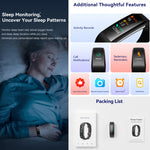 S5-4 Smart Bracelet IP68 Waterproof Heart Rate Sport Fitness Tracker Smart Watch