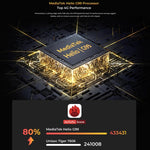 OUKITEL RT8 4G Network IP68/IP69K Rugged Tablet, 11 inch Android 13 MediaTek Helio G99 Quad Core Support Dual SIM, EU Plug, RT8 6GB+256GB