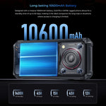 Oukitel WP36, IP68/IP69K, Fingerprint Identification, 10600mAh, 6.52 inch MediaTek MT8788 Octa Core, NFC, OTG, Network: 4G, WP36, 8GB+128GB