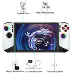 25 films de protection en verre trempé anti-explosion 9H 0,3 mm, pour consoles de jeux MSI Claw 8 AI+ et MSI Claw 7 pouces