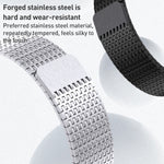Milanese Loop Magnetic Clasp Stainless Steel Watch Band, For Apple Watch 42mm, For Apple Watch 38mm