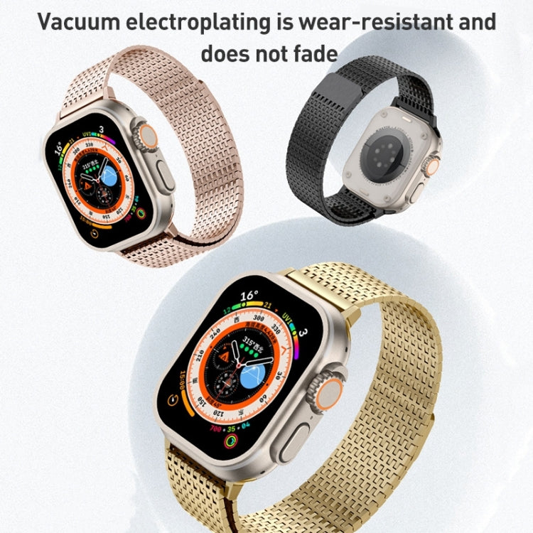 Milanese Loop Magnetic Clasp Stainless Steel Watch Band, For Apple Watch 42mm, For Apple Watch 38mm