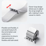 Milanese Loop Magnetic Clasp Stainless Steel Watch Band, For Apple Watch SE 2023 44mm, For Apple Watch SE 2023 40mm, For Apple Watch Ultra 2 49mm, For Apple Watch Series 9 45mm, For Apple Watch Series 9 41mm, For Apple Watch Ultra 49mm                 ...