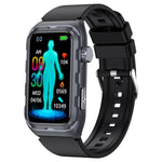 TK79 1.47 inch IP68 Waterproof Smart Watch, Support ECG / Blood Glucose / Blood Oxygen Monitoring / Uric Acid
