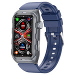 TK79 1.47 inch IP68 Waterproof Smart Watch, Support ECG / Blood Glucose / Blood Oxygen Monitoring / Uric Acid
