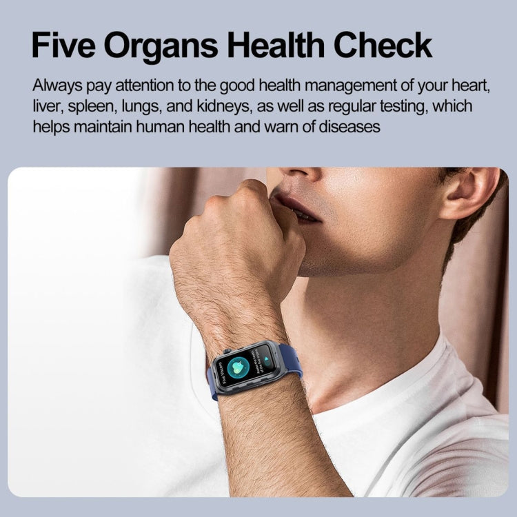TK79 1.47 inch IP68 Waterproof Smart Watch, Support ECG / Blood Glucose / Blood Oxygen Monitoring / Uric Acid