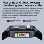 TK79 1.47 inch IP68 Waterproof Smart Watch, Support ECG / Blood Glucose / Blood Oxygen Monitoring / Uric Acid