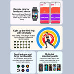 TK79 1.47 inch IP68 Waterproof Smart Watch, Support ECG / Blood Glucose / Blood Oxygen Monitoring / Uric Acid