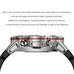 ELF3 1.39 inch TFT Round Screen Outdoor Silicone Strap Smart Watch Supports Blood Oxygen Monitoring