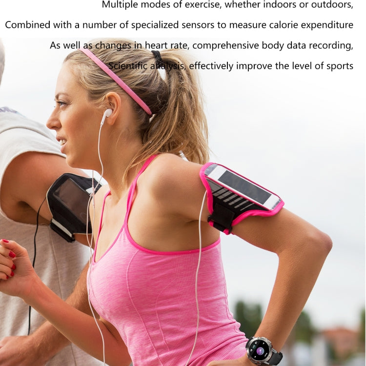 ELF3 1.39 inch TFT Round Screen Outdoor Silicone Strap Smart Watch Supports Blood Oxygen Monitoring