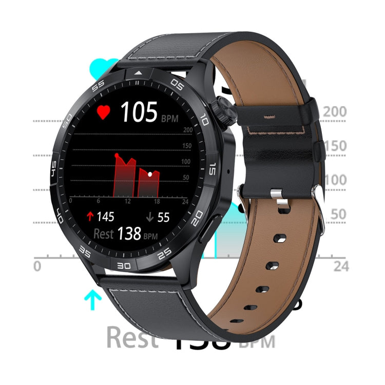 LEMFO HK4 Smartwatch mit 1,43 Zoll AMOLED-Rundbildschirm und Unterstützung für Bluetooth-Anrufe