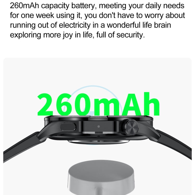 LEMFO HK4 Smartwatch mit 1,43 Zoll AMOLED-Rundbildschirm und Unterstützung für Bluetooth-Anrufe