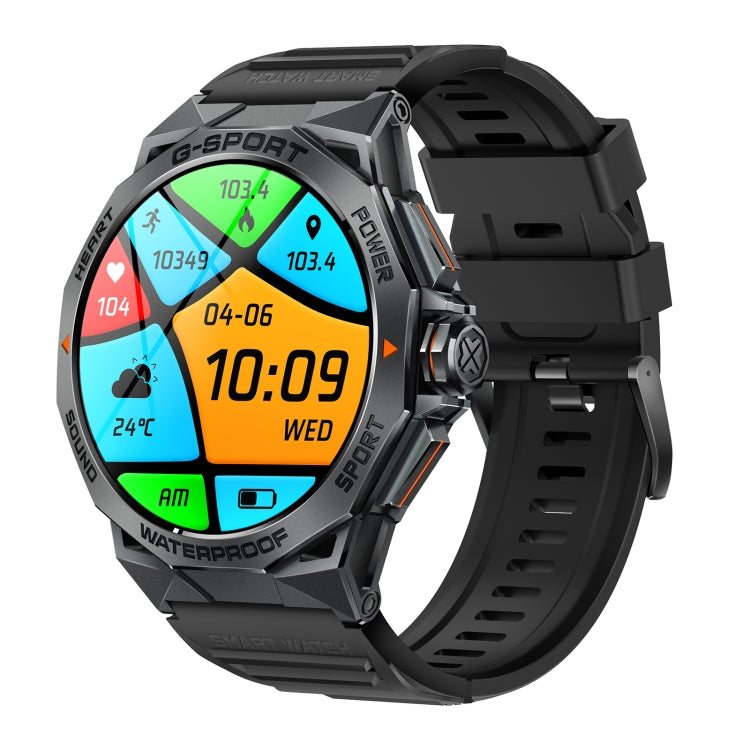 K62 1.43 inch AMOLED Round Screen Smart Watch Supports Bluetooth Calls