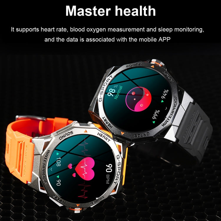 K62 1.43 inch AMOLED Round Screen Smart Watch Supports Bluetooth Calls
