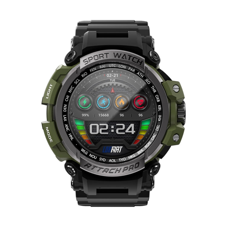 LOKMAT ATTACK Pro 1.39 inch BT5.1 Smart Sport Watch, Support Bluetooth Call / Sleep / Heart Rate / Blood Pressure Health Monitor
