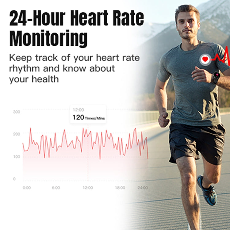 LEMFO LF35 Smartwatch mit 1,43 Zoll AMOLED-Runddisplay und Edelstahlarmband unterstützt Blutsauerstoffmessung