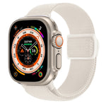 سوار ساعة نايلون بقفل كبس بنمط ألياف الكربون، لساعة Apple Watch SE 2023 مقاس 40 مم، لساعة Apple Watch Ultra 2 مقاس 49 مم، لسلسلة Apple Watch 9 مقاس 45 مم