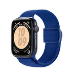سوار ساعة نايلون بقفل كبس بنمط ألياف الكربون، لساعة Apple Watch SE 2023 مقاس 40 مم، لساعة Apple Watch Ultra 2 مقاس 49 مم، لسلسلة Apple Watch 9 مقاس 45 مم