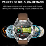 LEMFO T95 1.52 inch IPS Screen 2 in 1 Bluetooth Earphone Smart Watch Support Health Monitoring
