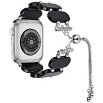 Resin Retractable Chain Watch Band, For Apple Watch Series 2 42mm, For Apple Watch Series 2 38mm