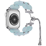 Resin Retractable Chain Watch Band, For Apple Watch Series 2 42mm, For Apple Watch Series 2 38mm