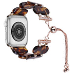 Resin Retractable Chain Watch Band, For Apple Watch Series 2 42mm, For Apple Watch Series 2 38mm