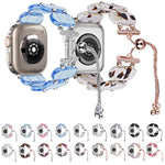 Resin Retractable Chain Watch Band, For Apple Watch 42mm, For Apple Watch 38mm